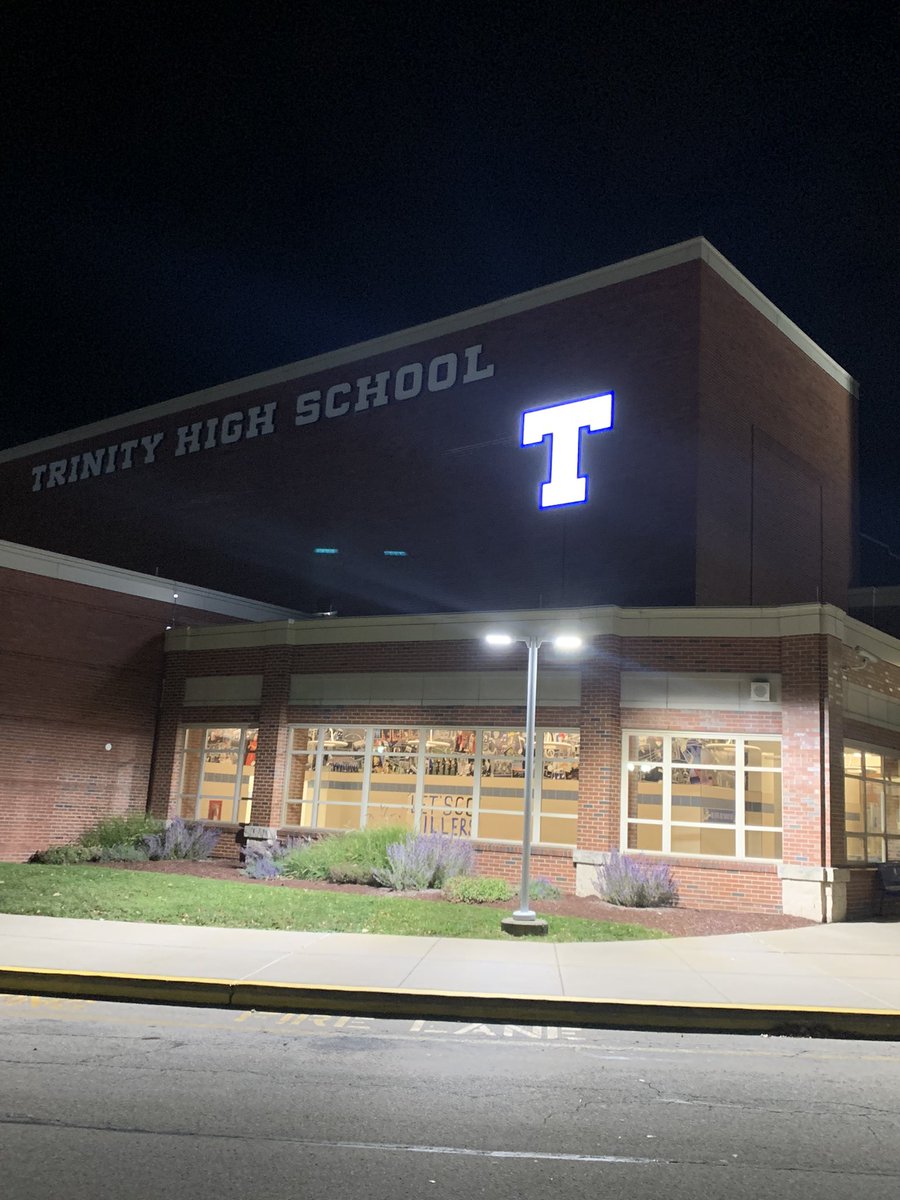 DKnause5's tweet photo. Light that T up!   #playoffs #clinched.  Hillers coming home!   @FootballHillers #MTC https://t.co/ACatM0JdQf