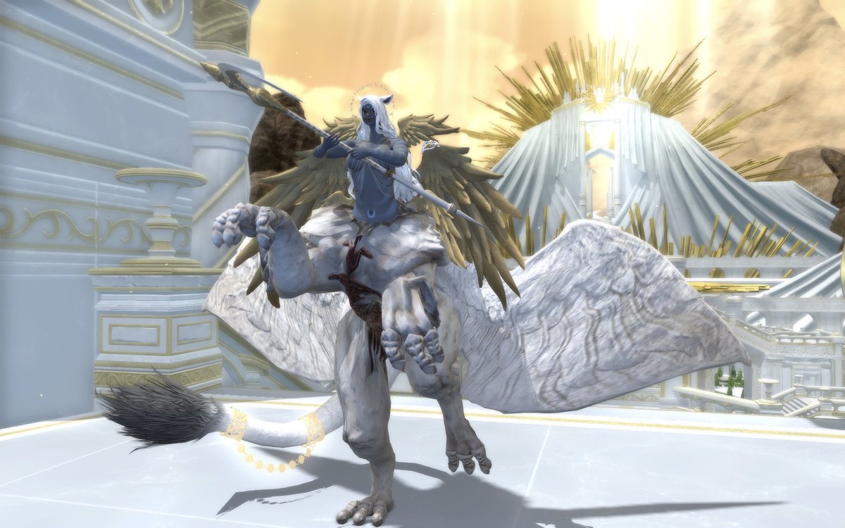 punningway's tweet photo. Light, uh, finds a way.
Welcome to Gulgassic Park.
#FFXIV #gposers #lightwarden #miqote #gulgassicpark https://t.co/JAeNPpstO7