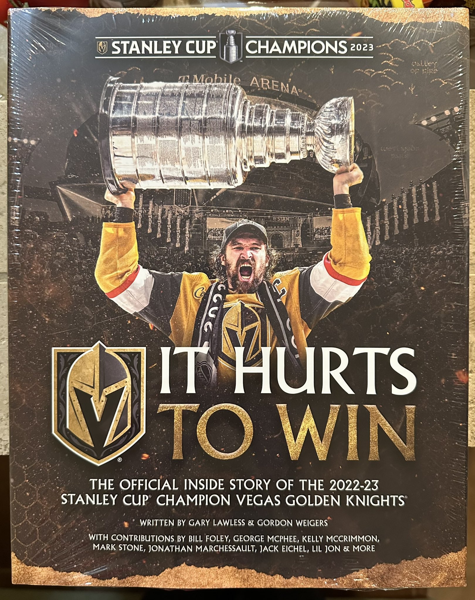 Vegas Golden Knights 2023 Stanley Cup Champions Book: It Hurts to Win