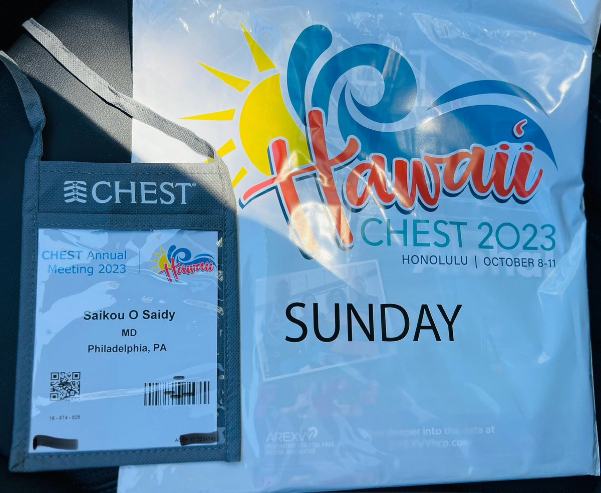 #CHEST2023! #Honolulu 
<a href="/accpchest/">CHEST</a> 
And that's a wrap! Grateful for the opportunity to learn, the sun shining, and the wonderful memories made
