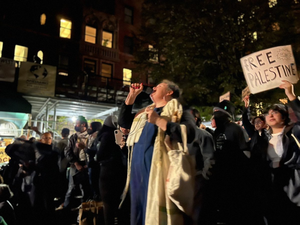 Protestors shut down the Park Slope block outside Senator Chuck Schumer’s home to call for an end to U.S. aid to Israel. Schumer is planning to visit Israel this weekend to show ‘unwavering’ U.S. support.
