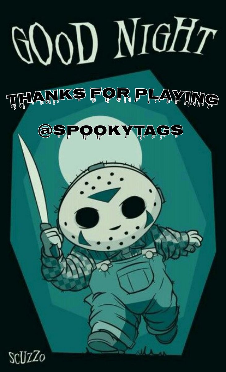 SpookyTags's tweet photo. #JasonToldMe to say thanks for hanging out with us tonight, you all rock! Special thanks to @HmmphThis @supereeves_ @badLwithbadLcat @HashtaggerKevin @Nessa_Star4 for helping @silentmoviegirl @danielhudsonll @Brrrrraaaaiiins and @Saga_Says2 host. Have a good one, cheers https://t.co/CpQnHuYAVB