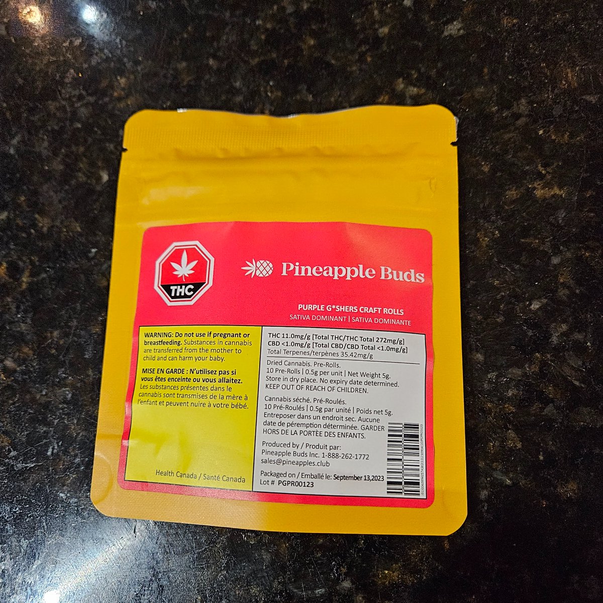 So stoked to score these <a href="/BudsPineapple/">Pineapple Buds</a> pre-rolls at <a href="/go2buddys/">Buddy's Place HOC</a> 🥰