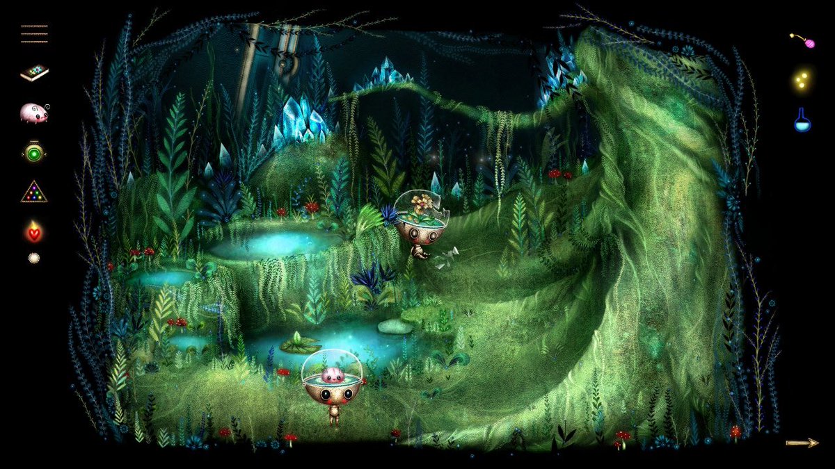 OpalOfWisteria's tweet photo. Trying out a game that’s just been sitting on my switch and the art style is just SOOO cute 🥺
#Growbot https://t.co/vwpt4wvFpR
