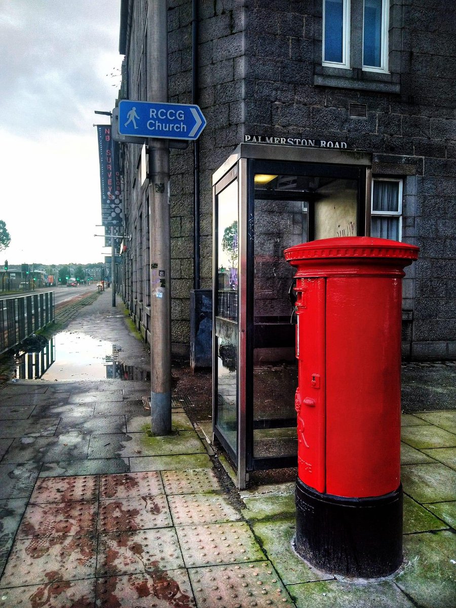 #postboxsaturday in Aberdeen #telephonebox
