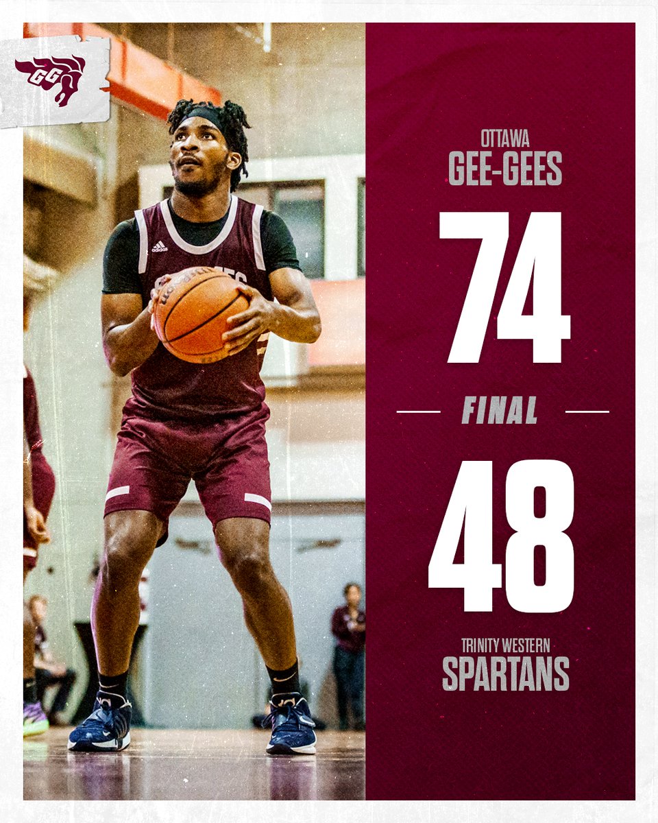 Moving to 2-0 in the Okanogan ✔️✔️ Fiche de 2-0 grâce à une victoire contre TWU.

Match important demain contre StFX pour clore la Heat Fall Classic! 🍿 Big matchup with StFX tomorrow to close off the Heat Fall Classic!