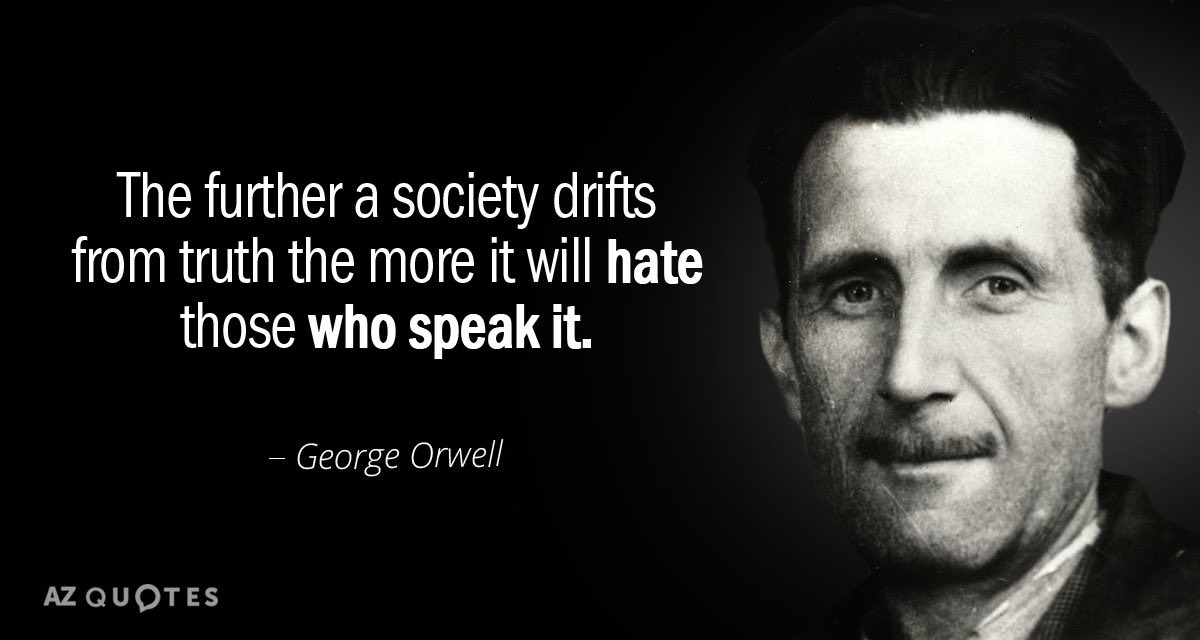 SmhVid's tweet photo. @elonmusk RIP George Orwell https://t.co/SeCevASbfN