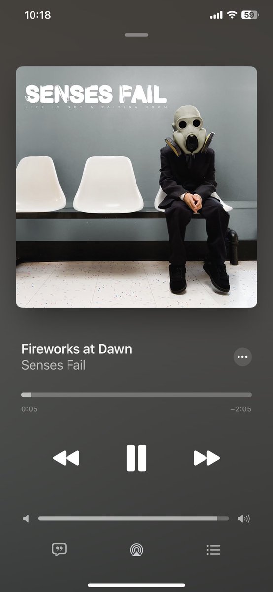 @SensesFail Mr. Nielsen from Mr. Nelson probably one of the best first tracks ever! #lifeisnotawaitingroom