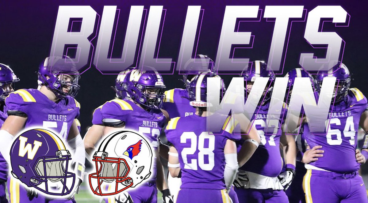 Final: <a href="/BulletsFootball/">Williamsville</a> tops <a href="/plainssports/">plainssports</a> 55-13 to move to 6-2 on year #bulletpride #ittakesusall