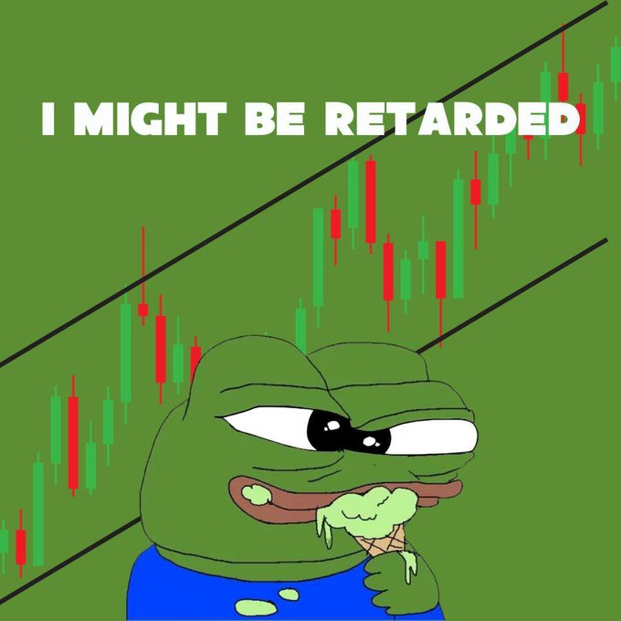 pepe15dotETH's tweet photo. Maybe I am a #RETART @PepeRetardedERC
I have my bags still loving how the TG is shaping up!
Got some solid chads in there raiding and working for their bags @PorkHuntMedici is burning his supply slowly and others like @chriswz is also going to start burns!
This could fucking send hard
Current MC = 11K
0% TAX
LP LOCKED
CA RENOUNCED
Official Links:
DeXT: https://t.co/R2Pv5QkqKK
Twutta: https://t.co/Gx591AvJow
www: https://t.co/N21UEO40cu
TG: https://t.co/HuXCo93Ri8
CA: 0xf61e75ac5f2f11425d869011c249ec72650acc8c
MEMES: https://t.co/QzoWNts5lr