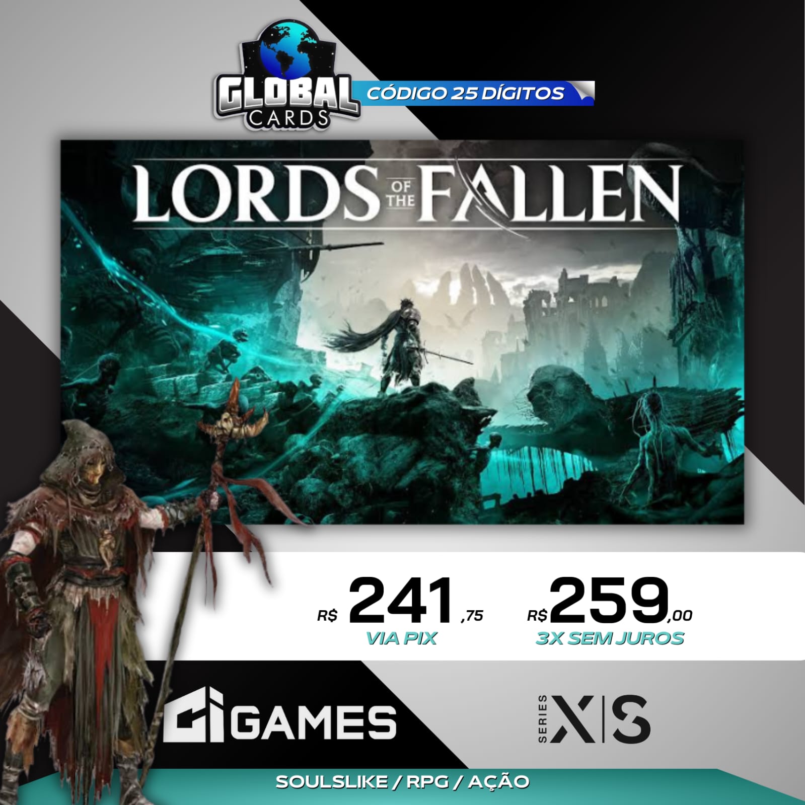 Lords of the Fallen: novo gameplay tem 14 minutos de ação