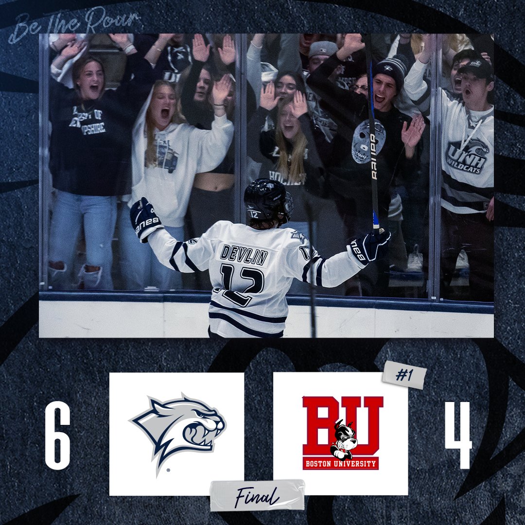 UNHMHOCKEY's tweet image. Down goes number 1!

#BeTheRoar