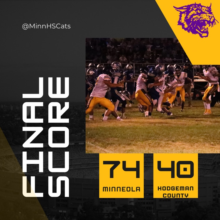 MinnHScats's tweet photo. Final Score Minneola moves to 7-0 (3-0) up next Vs Dighton 10-20-2023 https://t.co/uyxs8cnBGk