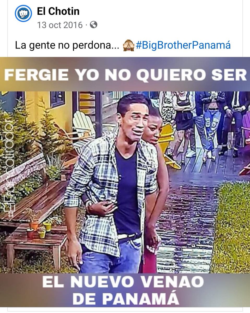 R0SSYB00P's tweet photo. Ahora que estoy viendo #GHVIP coincide un recuerdo de FB ¿Cómo olvidar el fracasado intento de "Big Brother Panamá"? Ha sido el peor reality que he visto, le quedó grande a TVN 🫣 Solo se rescata esta "dramática" escena: "te quieroooooo" 🤣
#GHVIP130 #GHVIP140 https://t.co/2jrcUmBJvn