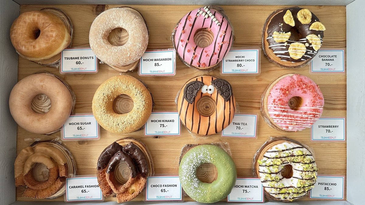 Tsubamedonut's tweet photo. おはようございます🙆‍♂️
10/14本日のドーナツです👀🍩

Have a beautiful day です🫶🌼

お取り置きは公式LINEへ💁‍♂️
https://t.co/2znPHpx5JA
デリバリーはLINE MANへ💁
https://t.co/6cEnkGddU9 https://t.co/RfB18Qckp7