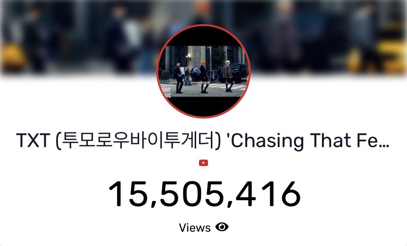 translatingTXT's tweet photo. most viewed mv by a 4th gen boy group in the first 24 hours

#1 chasing that feeling - 15.5m (+ counting)
#2 sugar rush ride - 15.4m
#3 crown - 15.1m

we did it!! we made it to #1 🫂💙

but we don’t want to create a new 15m curse so let’s get to 16m!!

🔗 https://t.co/HHVQUIDVz6 https://t.co/lUbMJ17q7H