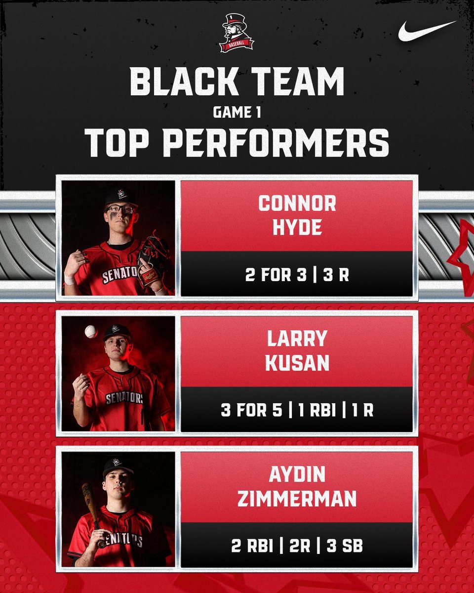 Game 1 of the Red &amp; Black World Series ended in a tie due to darkness after 7 innings. #DEfendthehills #SenatorNation #RollSens