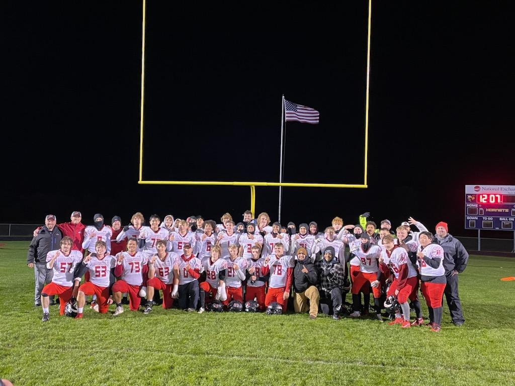 Congrats to @MarshallFootbal on your 4th straight Eastern Suburban Championship! #wisfb