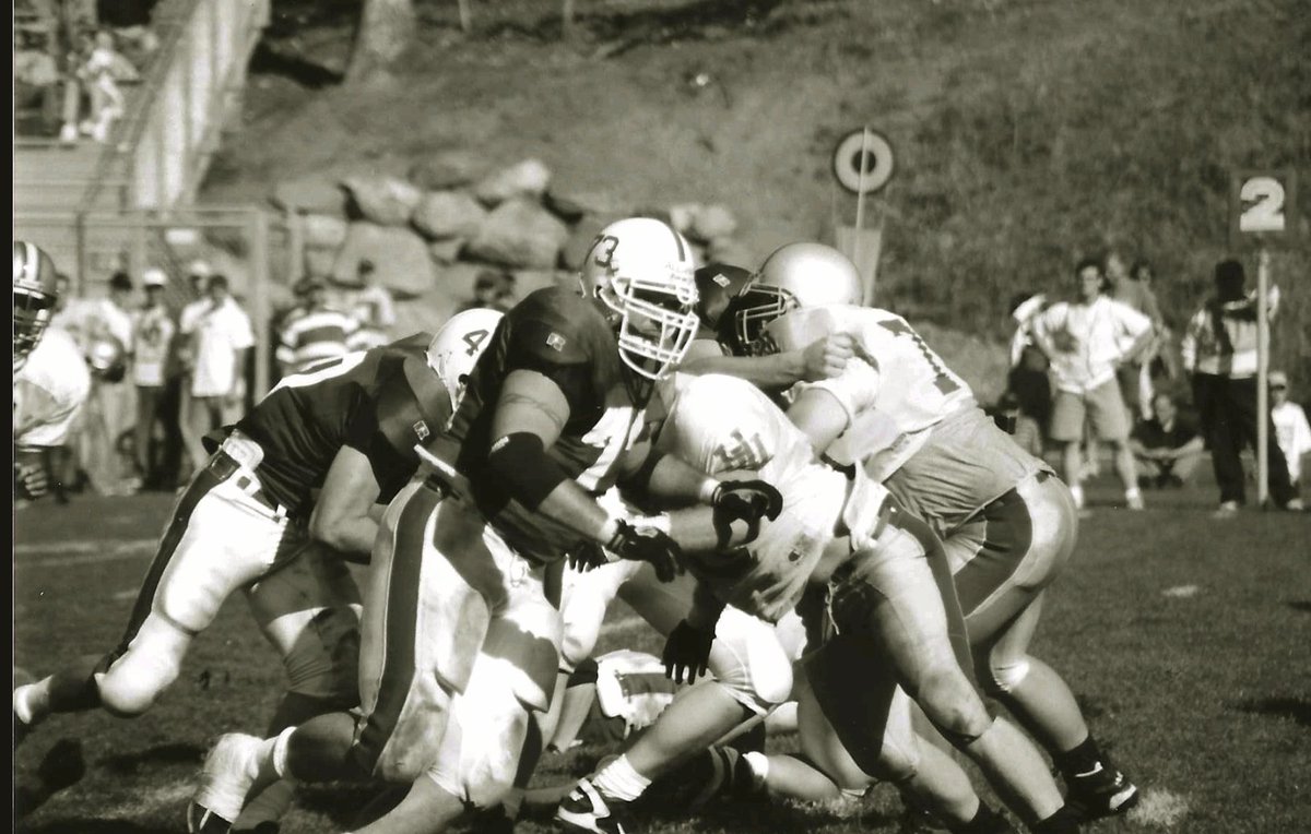 Johnnie Football Photos #19  

All Conf. Guard, #73 Big John Callahan, pullin around the end on a sunny Johnnie day in the fall of 97

Credit: Tim Hurley 

#GoJohnnies
#SJUfootball

@JClubSJU
@SJUAlumni
@SJUFBCoachDumo
@Johnniefootball
@SJUFootball
@SJUJohnnies
@JohnSharkman