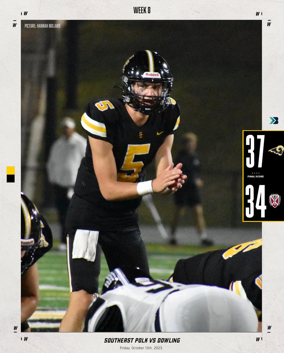 🚨FINAL SCORE🚨

Southeast Polk scores a walk-off touchdown to beat Dowling in an overtime thriller and remain undefeated!

#ihsaa #iahsfb