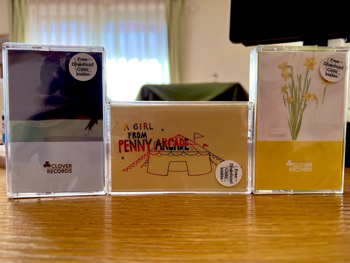 mardigrasneworl's tweet image. 感慨深い。じっくり聴きなおそう。　#PennyArcade #Daffodil19 #Pervenche #CloverRecords