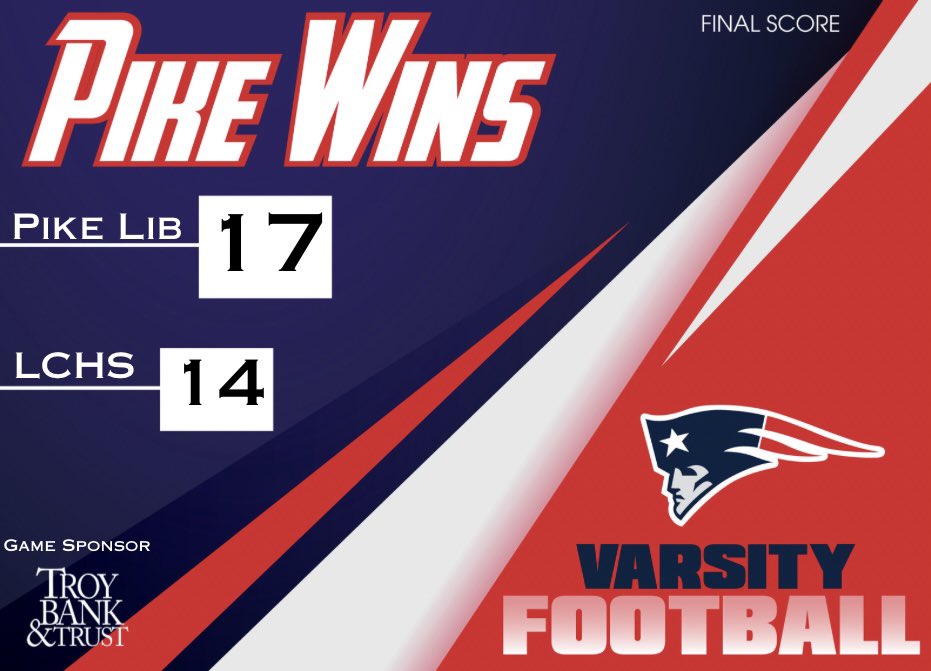 Pike Liberal Arts Patriots Football tweet media