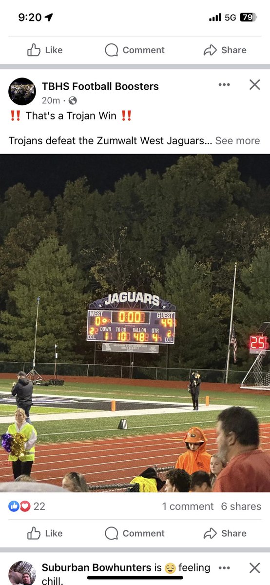 Great night to be a Trojan!