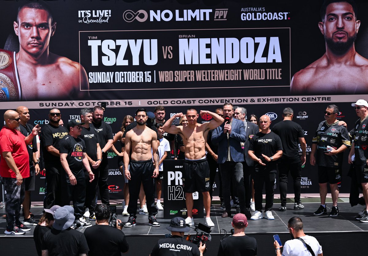 Weighed in for #TszyuMendoza 🔥