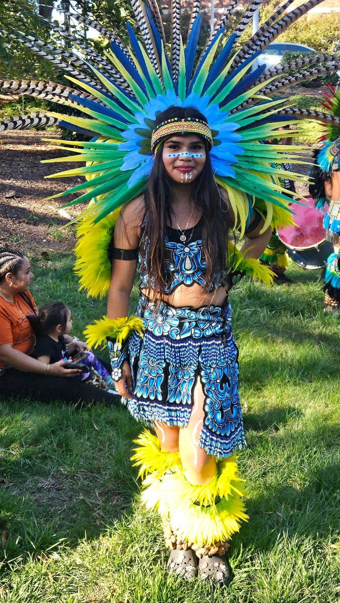 HiClassLearning's tweet photo. Hispanic Heritage Month dance performance @JD_ClementECHS #danzaguerrerosquetzalcoatldedurhamnc https://t.co/LiJwobvFnh