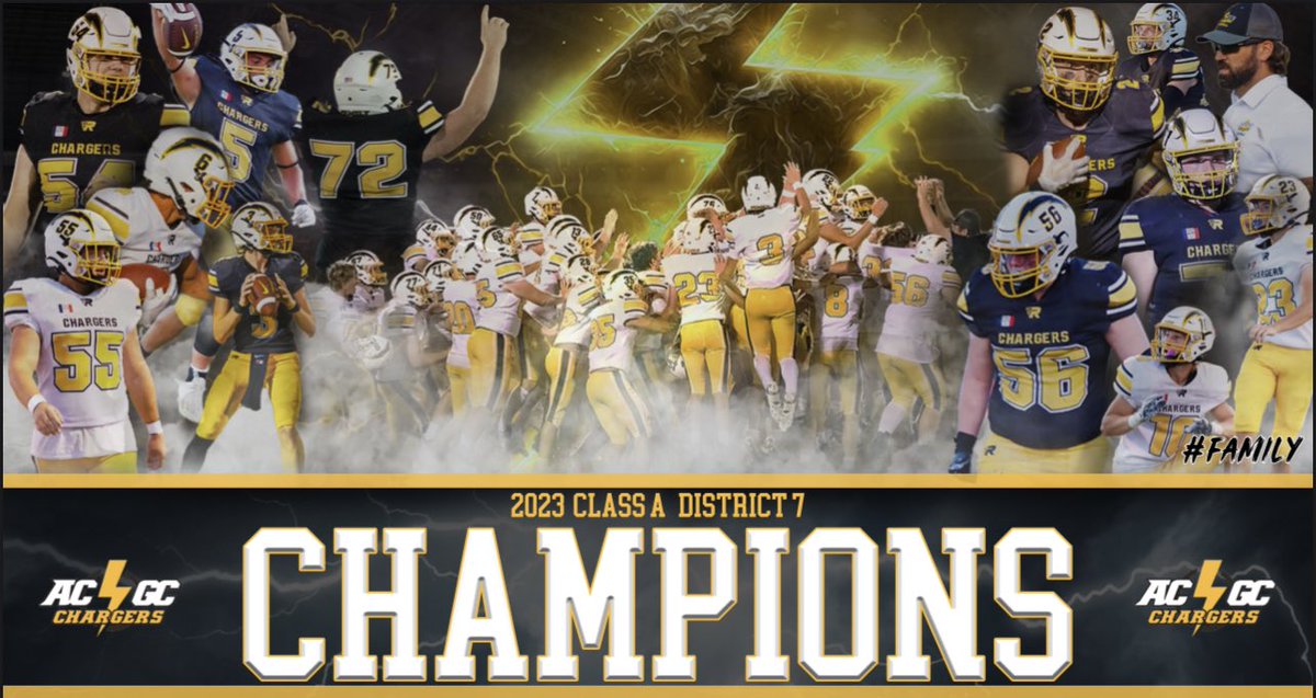 ACGC Charger Football tweet media