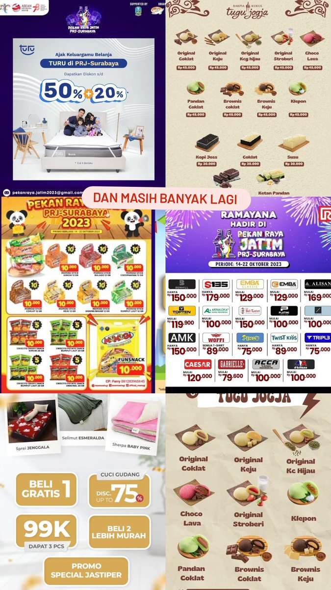racunnandaa's tweet photo. 🧸 OPEN JASTIP PRJ SURABAYA 🧸

❥ Skincare / Makeup 
❥ Cemilan 
❥ Perlengkapan Rumah 

DISCOUNT UP TO 70% ! 
 fee mulai 3k an ajaaa MURAHH gausah antrii jugaaa. Duduk manis tinggal sat set  dapet barang cakeeeepp 

https://t.co/Ayk7G9UqC6
#jastip #jastipprj #jastipsurabaya https://t.co/tmnbxQFkoi