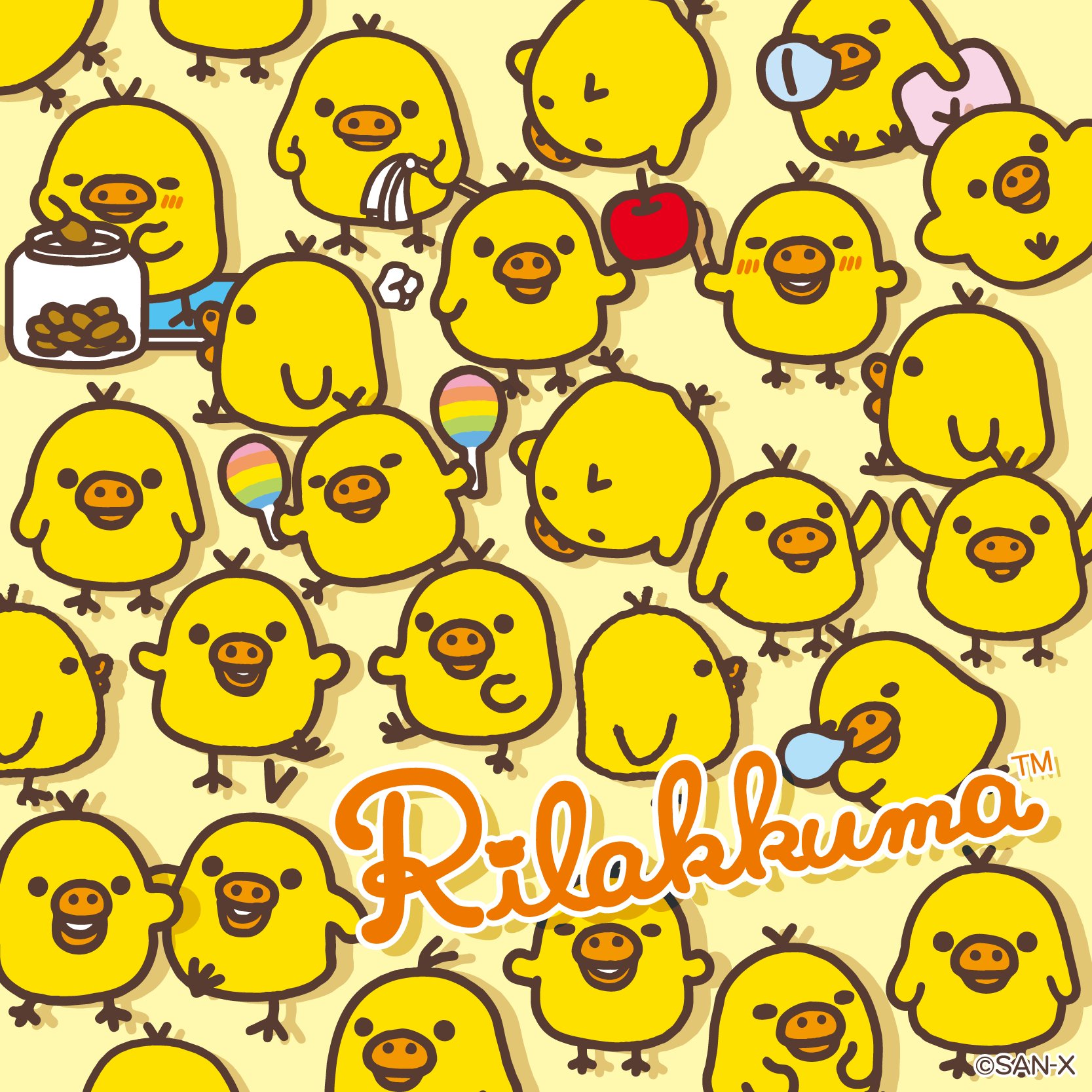 リラックマ10周年記念♪タキシード♪リラックマ＆コリラックマ＆黄色い鳥ちゃん リラックマ10周年記念♪タキシード♪リラックマ＆コリラックマ