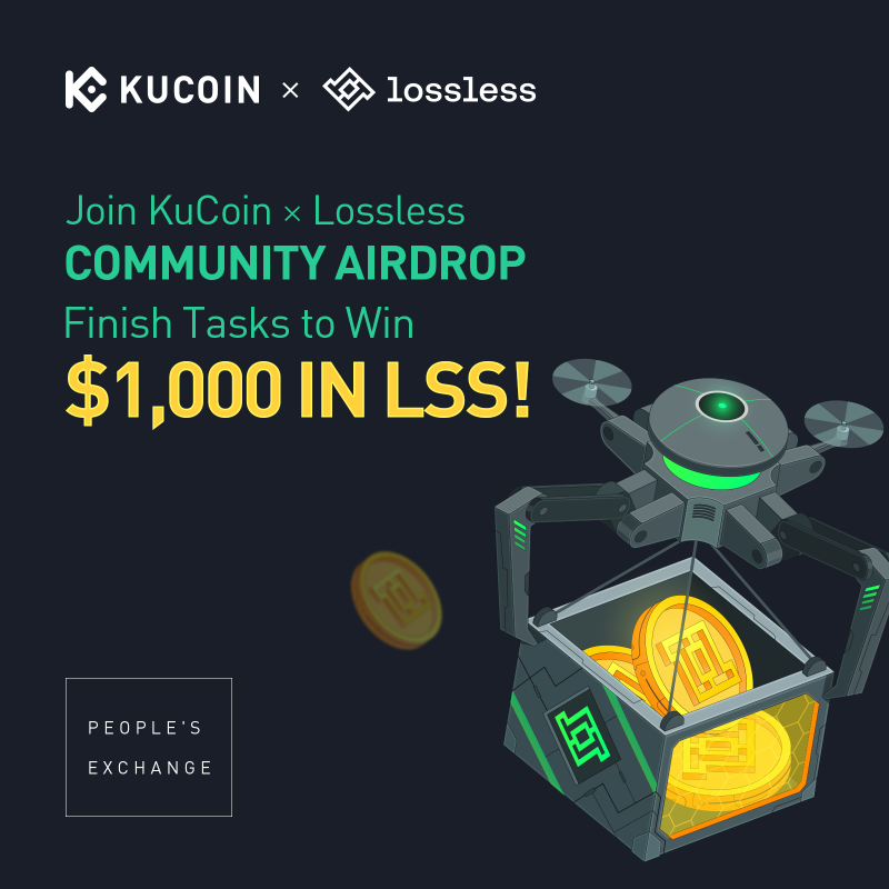 kucoincom's tweet photo. Lossless x KuCoin Giveaway: Join to Win $1,000 in LSS! 🚀

⏰ 10:00 AM on October 16 - 10:00 AM on October 20 (UTC)

🎁 Prize pool: $1,000 in LSS

🏆 Prize Distribution:
Lucky draw of 50 participants who complete all tasks: $20 in LSS each

Join now 👇