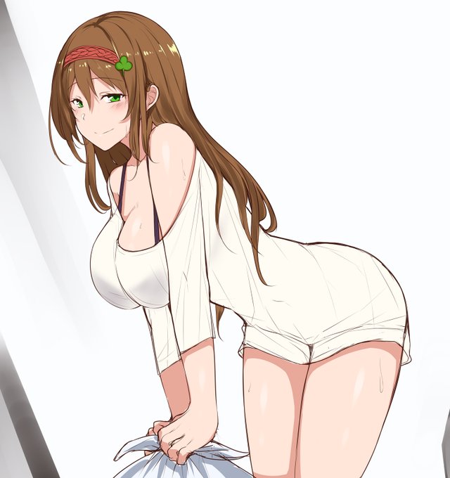 朝のゴミ捨てな翠さんらくがき 