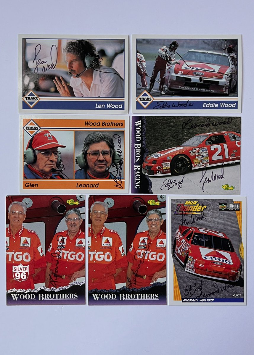 Joy_Collecting's tweet photo. Returns from the last four days. The King signed in silver and it looks incredible! And the cards are just perfect. ππΌ #nascar #nascarttm #richardpetty #alunserjr #woodbrothers #rickwilson #theking https://t.co/oKJDGgy6B3