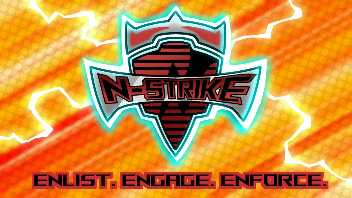 ENLIST. ENGAGE. ENFORCE.
THE N-STRIKE CODE OF HONOR.

#art #GraphicDesign #illustration #ArtistOnTwitter  #nerf #nerfornothin