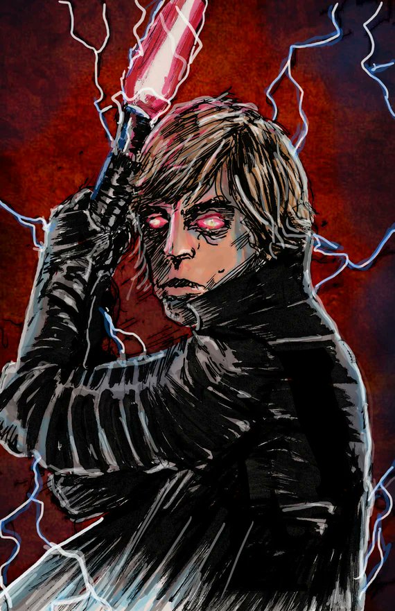 realmallard1's tweet photo. Friday the 13th dark Lukes. #LukeSkywalker #SithLuke #DarkLuke #StarWars #DarkEmpire https://t.co/MwDEwUWvan