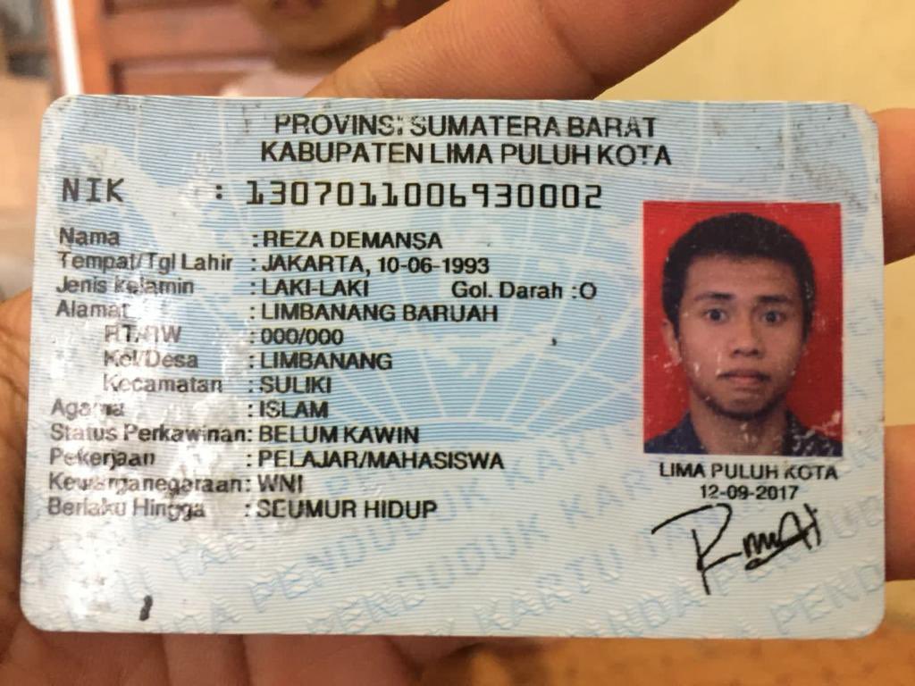 Reza Demansa Penipu cerita lengkap ig @behappyvid tweet media