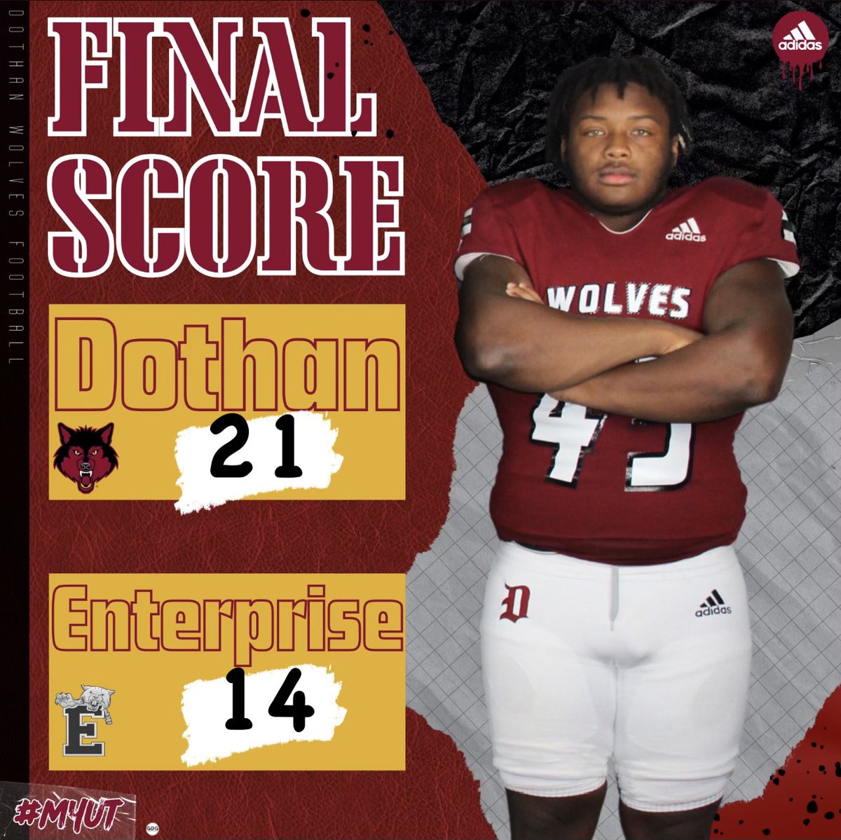Dothan Wolves Football tweet media