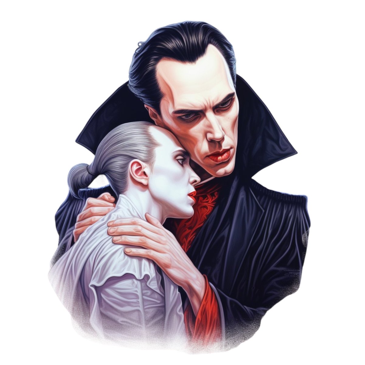 Subspeciesfan's tweet photo. There is no Dracula without Renfield.... one of my friends on etsy drew this for me it's a beauty! #Dracfield #Renfield @Renfield https://t.co/RN50ojSA9E