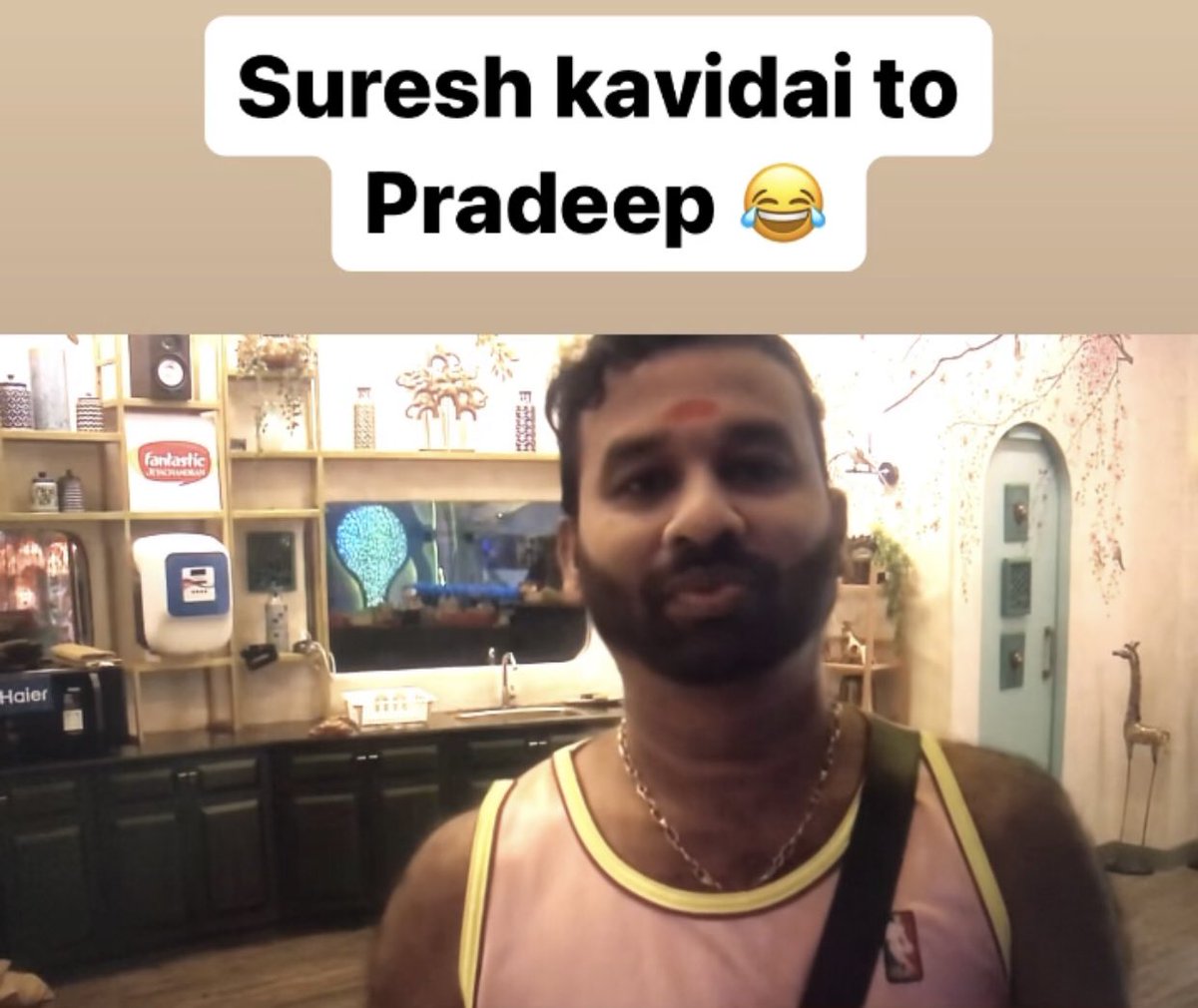 bigboss_tamil's tweet photo. Morning kavidai 😂

Watch the funny moment 
https://t.co/c9D4OU3Wsx

#CoolSuresh #Raveena #biggboss #BiggBoss7tamil #BiggBossTamilSeason7 #BiggBossTelugu7 #DisneyPlusHotstar https://t.co/1lXArTFOsZ