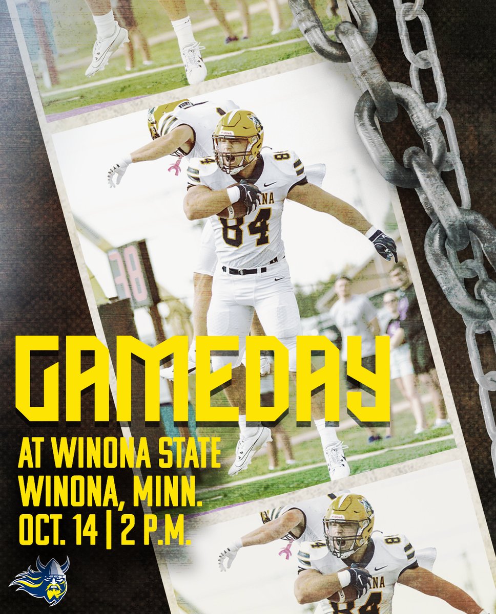 AugieFB's tweet photo. Looking for that WIN in Winona ⚔️

🆚: Winona State
📍: Winona, Minn.
⏰: 2 p.m.
📊/🖥️: https://t.co/T16qlXmU2f
📱: GoAugie App

#BeTheRock | #BuildingChampions https://t.co/CgR5Ar5Tnz