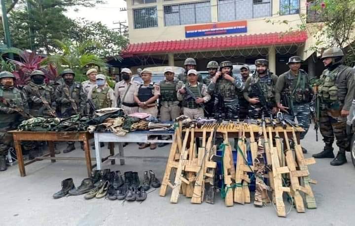Is this a joke or are they just mocking the meitei community? This is not funny. This is a serious case. In the name of the combing operation to recover stolen arms, the AR, BSF recovered only wooden, fake toys and some used and torn shoes from CCPUR.