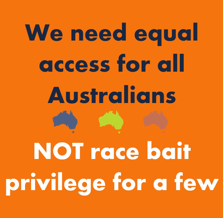 ATsirikas's tweet photo. @HonJulieBishop Please don’t racially diving our nation or destroy Australia

Vote NO &amp; keep our great country united, no matter your race

#VoteNo #VoteNO23Australia #VoteNoAustralia #VoteNoToDivision #JacintaPrice #WarrenMundine #paulinehanson #lidiathorpe https://t.co/MZpAscXQ4Z