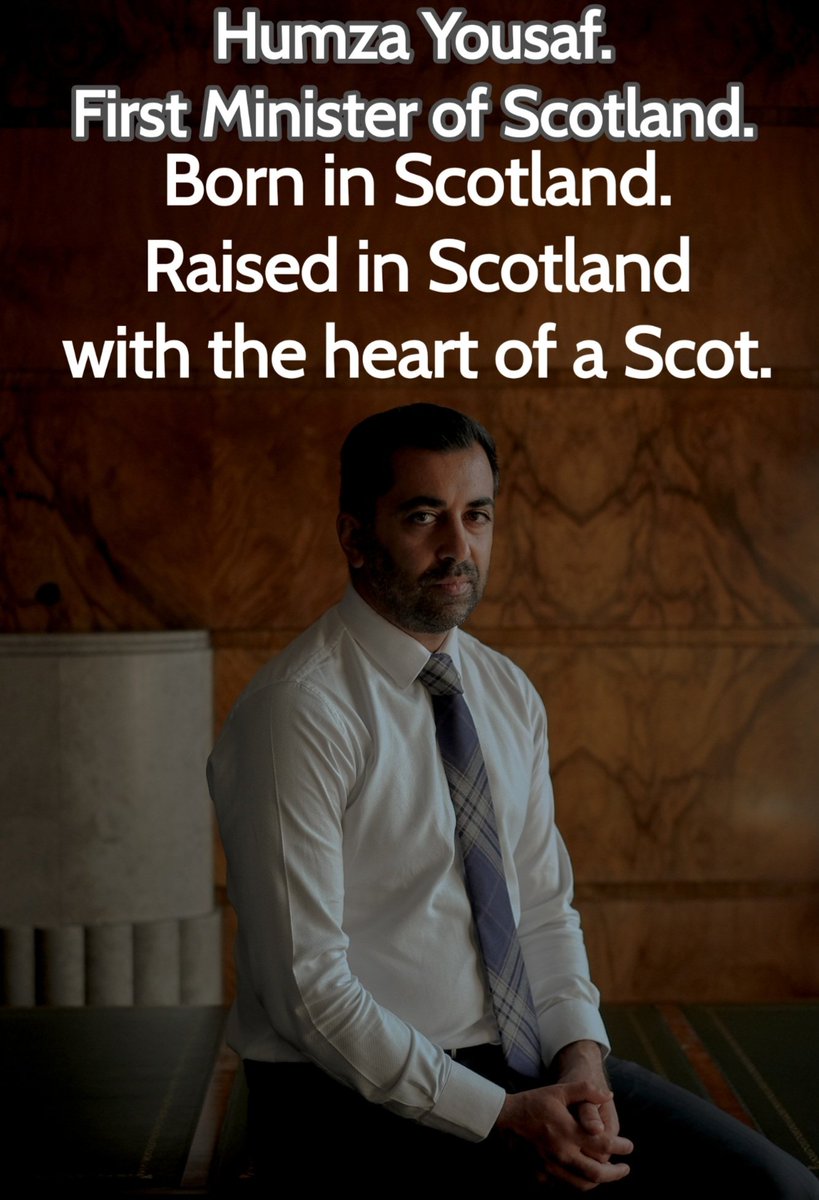 Good morning folks. Good luck today with Chain of Freedom and the Yes march. This man, our FM deserves our support #IStandWithHumza #ScottishDemocracy #ScottishIndependence #WhereIsHumanity