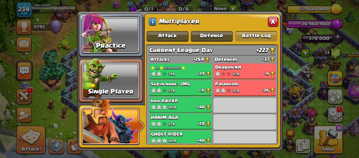 The new lavaloon troop is best but not against ring bases except them all bases are easy for it