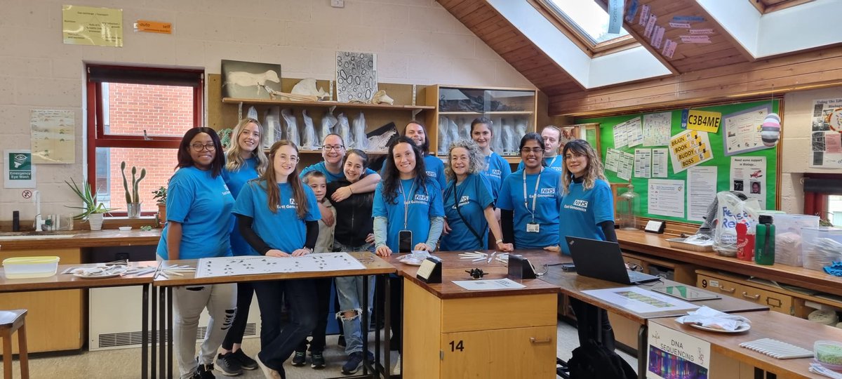 Want to know more about a career in Genomics?

Excited to be here at The Big Biology Day at Hills Road Sixth Form College, Cambridge.

Drop by and see us.