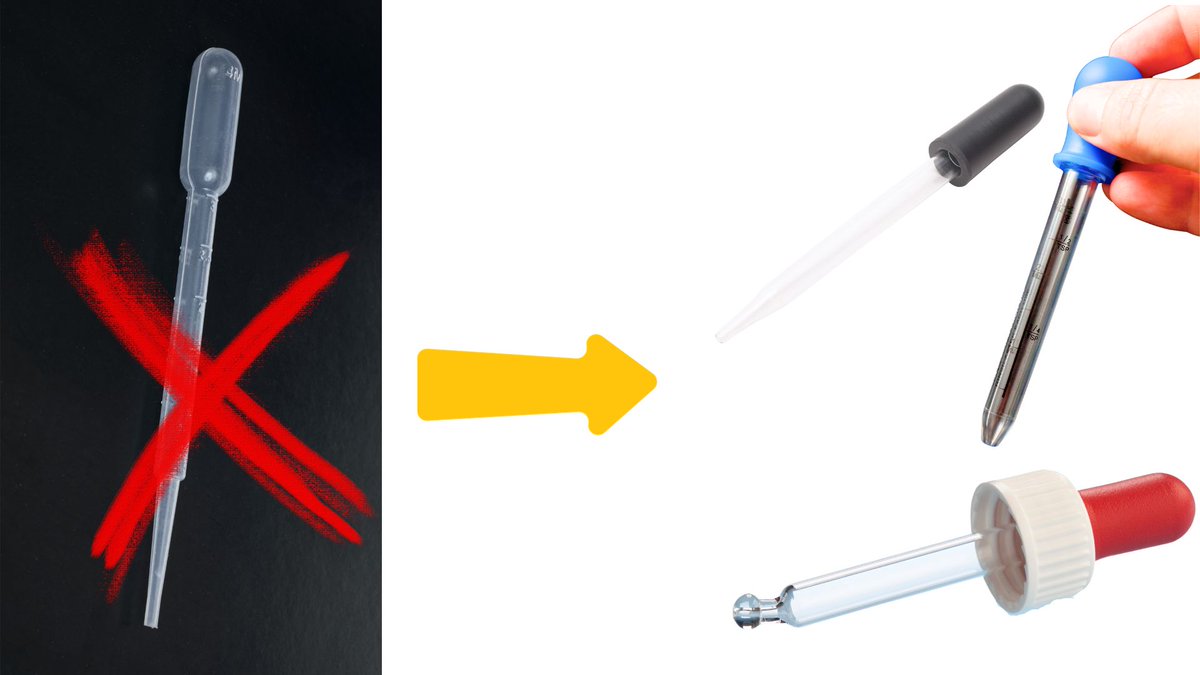 GreenYourLab's tweet photo. 🎉 Kudos to Member @WattersOrla @SEAM_setu for making a sustainable switch in her lab, replacing plastic transfer pipettes with eco-friendly glass ones! 🌱🔬 #Sustainability #GreenLab #PositiveChange https://t.co/3msomTAbmq