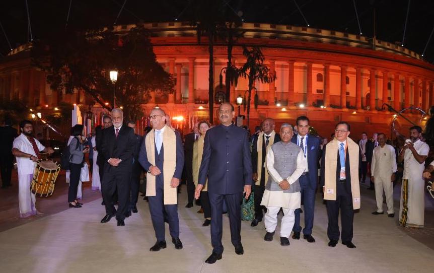 IPUparliament's tweet photo. #P20Summit adopts Joint Statement in which Heads of Parliament of #G20 reaffirm "their commitment to promote ‘international peace, prosperity and harmony, including supporting the peaceful resolution of conflicts and disputes.” 
@ombirlakota 
#LokSabha 
https://t.co/QwTjLo2dib https://t.co/DgNJFpXv62