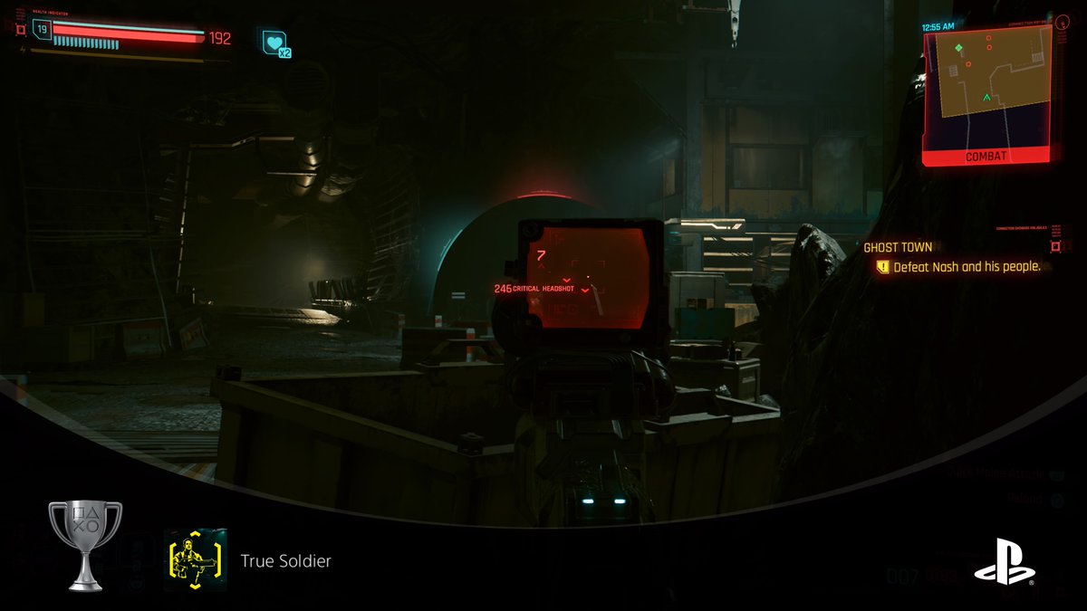 Cyberpunk 2077
True Soldier (SILVER)
#PlayStationTrophy #PS5Share, #Cyberpunk2077